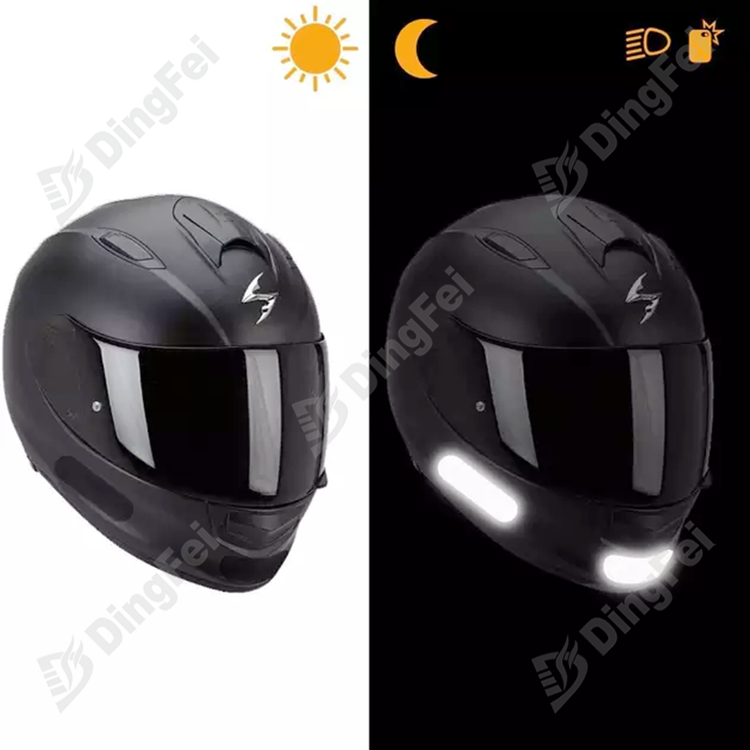 Reflective Motorcycle Helmet Stickers - 